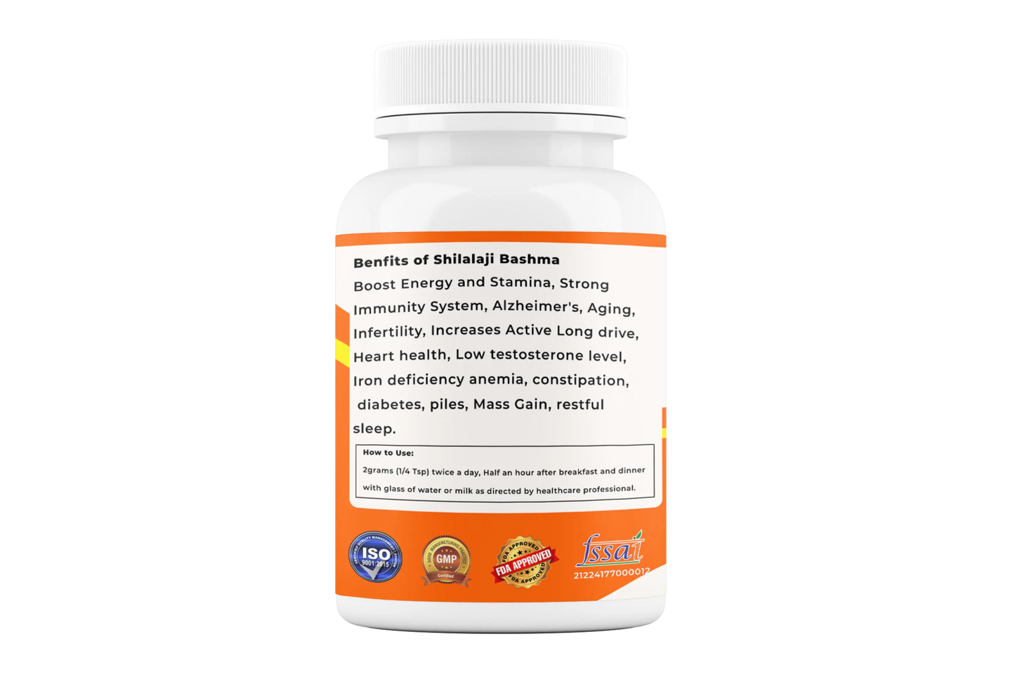 LEBAKAWELLNESS™ 100% PURE SHILAJIT BHASMA