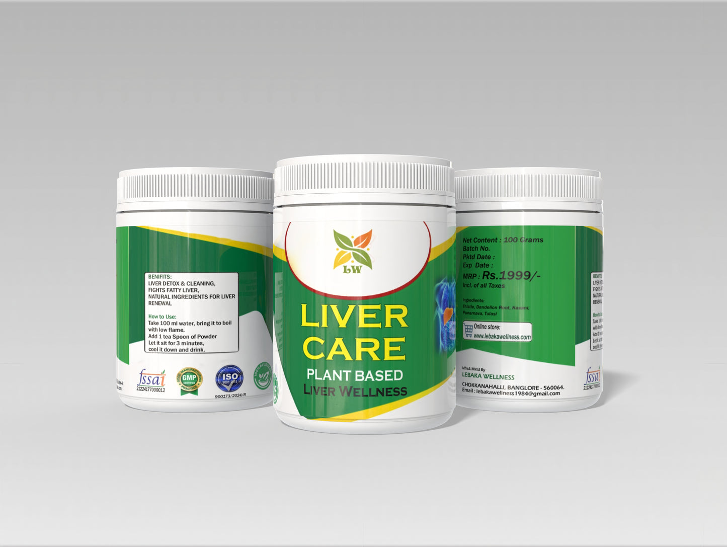 Lebakawellness™ Liver care Powder