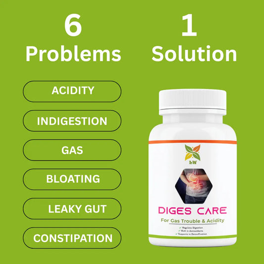 DIGES CARE FOR INDIGESTION | ACIDITY | BLOATING | CONSTIPATION