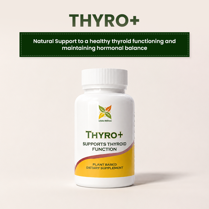 Thyro+ – Natural Thyroid Support | Plant-Based Dietary Supplemen