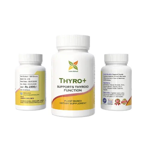 Thyro+ – Natural Thyroid Support | Plant-Based Dietary Supplement